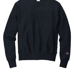 Champion Men's Navy Crew neck Sweatshirt